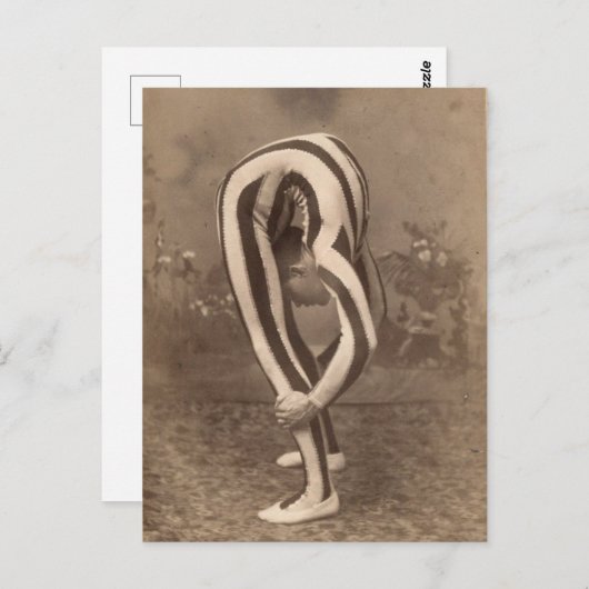 Victoriaans, vreemde tegenstander achterkant briefkaart (Voorkant / Achterkant)