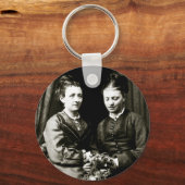 Victoriaans Vriendinnen Sleutelhanger (Voorkant)