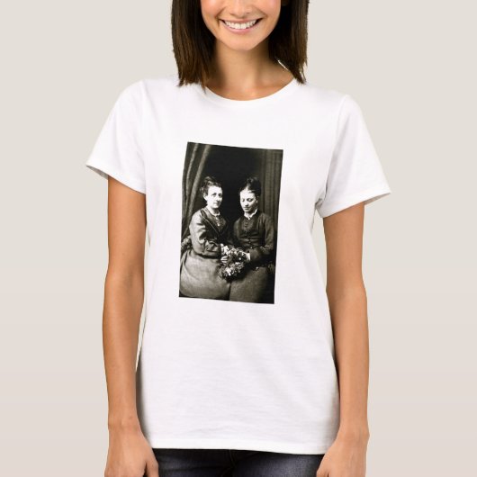 Victoriaans Vriendinnen T-shirt (Voorkant)