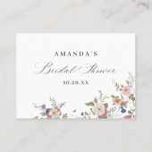 Victoriaans Vrijgezellenfeest Hoeveel Spel Kaart Visitekaartje (Achterkant)