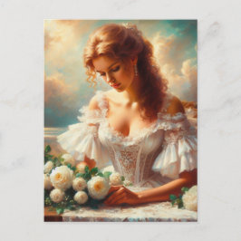 Victoriaans vrouw 5 briefkaart