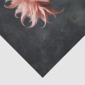 Victoriaans Vrouw Flamingo -Decoupage- Tissuepapier (Detail)