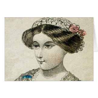  Victoriaans vrouw in Bonnet