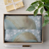 Victoriaans vrouw in lichtblauw Pet & uitgang Tissuepapier (Geschenk)