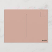 Victoriaans vrouw in nood met bloemen op Waterverf Briefkaart (Achterkant)