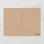 Victoriaans vrouw in Pet Flowers Sepia Monochrome Briefkaart (Achterkant)