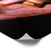 Victoriaans vrouw in virusmaskerrenaissenschilderi poster (Hoek)