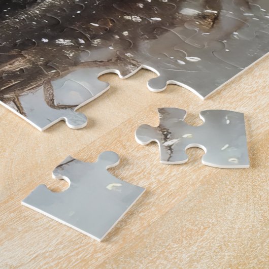 Victoriaans vrouw legpuzzel (Zijkant)