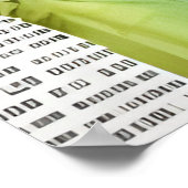 Victoriaans Vrouw Papier Collage Art Poster (Hoek)