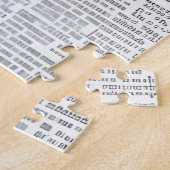 Victoriaans Vrouw Papier Collage Effect Kunst Legpuzzel (Zijkant)