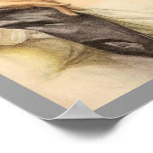 Victoriaans vrouw poster (Hoek)