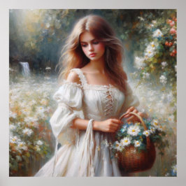 Victoriaans vrouw poster