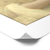 Victoriaans vrouw retrospectief romantisch poster (Hoek)