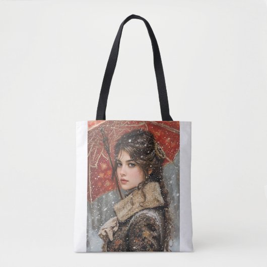 Victoriaans vrouw tote bag (Voorkant)