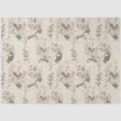  Victoriaans vrouwelijke kunstenaar Collage Tissuepapier (Voorkant)