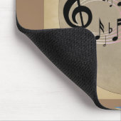 Victoriaans vrouwen Florale Muismat! Muismat (Hoek)