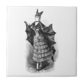  Victoriaans vrouwen Tegeltje (Voorkant)