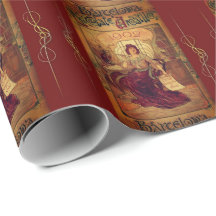 Victoriaans vrouwenchocoladereclame