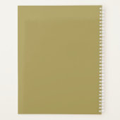 Victoriaans vrouwendesportret Kunstplanner Planner (Achterkant)