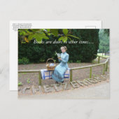 Victoriaans vrouwenkast briefkaart (Voorkant / Achterkant)