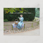 Victoriaans vrouwenkast briefkaart (Voorkant)