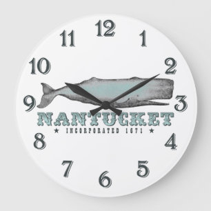 Victoriaans walvis Nantucket MA Inc 1671 Grote Klok