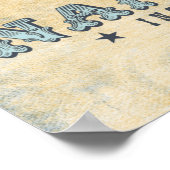  Victoriaans walvis Nantucket MA Inc 1671 Poster (Hoek)