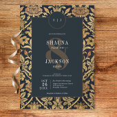 Victoriaans wandtapijt William Morris Floral Weddi Kaart