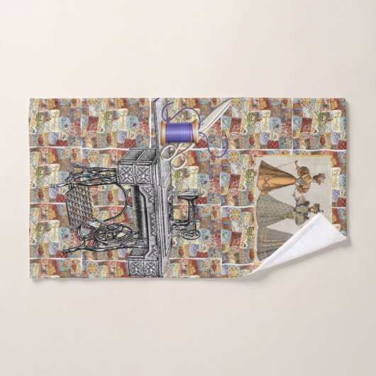 Victoriaans washanddoeksets bad handdoek (Handdoek)