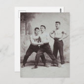 Victoriaans wasmachines briefkaart (Voorkant / Achterkant)