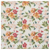 Victoriaans Waterverf Floral Pattern Stof (Swatch)
