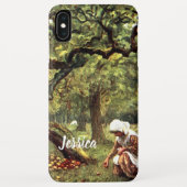 Victoriaans Waterverf: Meisjes plukken Appels Case-Mate iPhone Case (Achterkant)