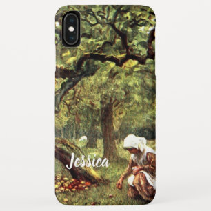 Victoriaans Waterverf: Meisjes plukken Appels Case-Mate iPhone Case