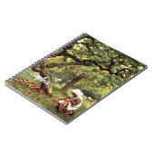 Victoriaans Waterverf: Meisjes plukken Appels Notitieboek (Linkerzijde)