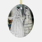 Victoriaans weddenschap keramisch ornament (Rechts)