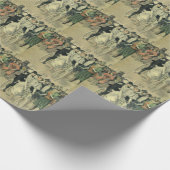 Victoriaans weddenschappen en fietsen van de Pas g Cadeaupapier (Hoek)