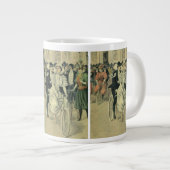 Victoriaans weddenschappen en fietsen van de Pas g Grote Koffiekop (Voorkant rechts)