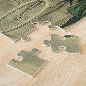 Victoriaans weddenschappen en fietsen van de Pas g Legpuzzel (Zijkant)