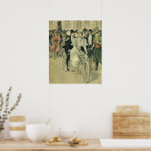 Victoriaans weddenschappen en fietsen van de Pas g Poster (Keuken)