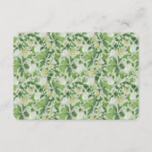 Victoriaans weide - trouwkaart informatiekaartje (Achterkant)