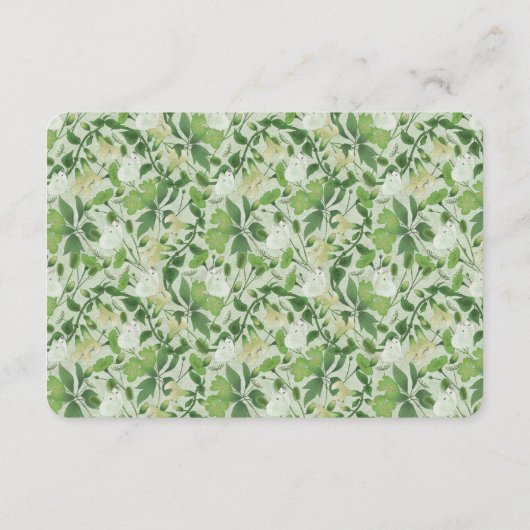 Victoriaans weide - trouwkaart informatiekaartje (Achterkant)