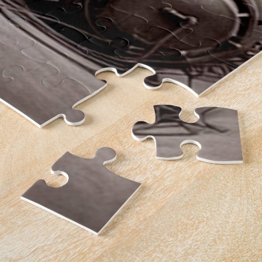 Victoriaans Wetenschapper ~ Steampunk Tijdmachine  Legpuzzel (Zijkant)