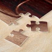 Victoriaans Wetenschapper ~ Steampunk Tijdmachine Legpuzzel (Zijkant)