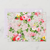 Victoriaans whiskytuin Briefkaart (Voorkant / Achterkant)