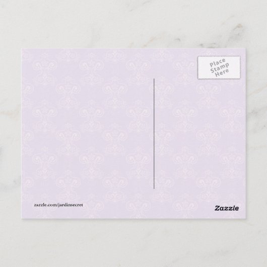  Victoriaans whiskytuin Briefkaart (Achterkant)