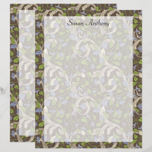 Victoriaans wijnstokken met bloemkool (Voorkant / Achterkant)