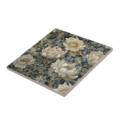 Victoriaans wijnstokken - William Morris Tegeltje (Zijkant)