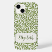 Victoriaans Willow Leaves door William Morris Case-Mate iPhone Case (Achterkant)