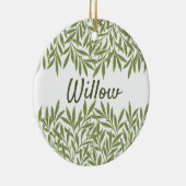  Victoriaans Willow Leaves door William Morris Keramisch Ornament (Rechts)