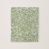 Victoriaans Willow Leaves door William Morris Legpuzzel (Verticaal)